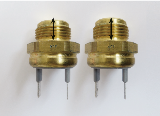 01/2016 - Fitting instructions for thermal switches (TSW): delayed ...